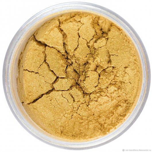 Краситель сухой блестящий Золотая искра 5 гр