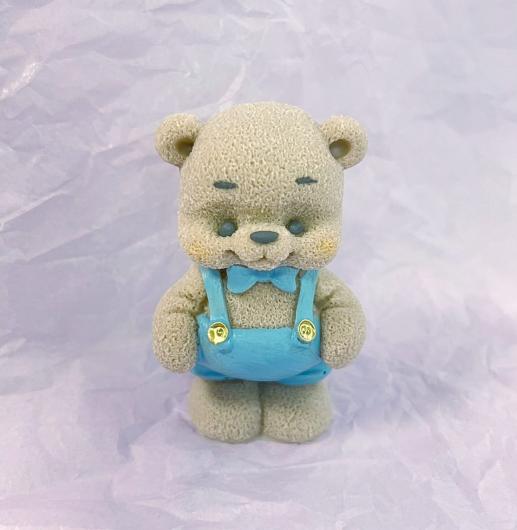 Фигурка из шоколадной глазури Мишка Гришка 7*5 см, цветная