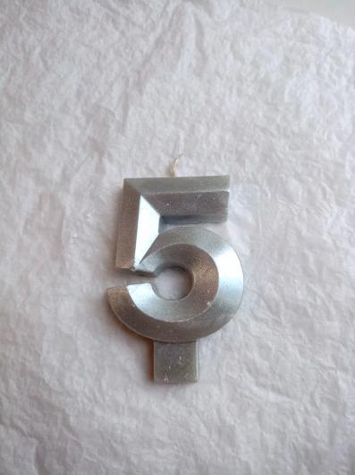 Свеча для торта восковая 